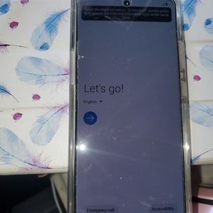 Samsung Galaxy A71 with outter box case